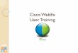 Cisco WebEx User Training - JobsMoGov · • To save numbers for future meetings, click on the phone number box, and then select ‘Manage Phone Numbers’ • Click on ‘Edit’