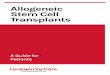 Allogeneic Stem Cell Transplants · Thank you to our patient reviewers John Watson and Paul Cabban for providing valuable feedback. If you need specific advice or are concerned about
