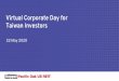 Virtual Corporate Day for Taiwan Investors · Prospective investors and unitholders of Keppel Pacific Oak US REIT (Unitholders) are cautioned not to place undue reliance on these