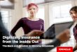 Digitizing Insurance from the Inside Out - Oracle · market industry tech solution capabilities contact us 100 million policies Oracle Insurance Policy Administration is designed