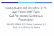 Next-gen 400 and 200 Gb/s PHYs over Fewer MMF …grouper.ieee.org/groups/802/3/ad_hoc/ngrates/public/17...Next-gen 400 and 200 Gb/s PHYs over Fewer MMF Pairs Call For Interest Consensus