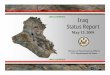 UNCLASSIFIED Iraq Status Reportreliefweb.int › sites › reliefweb.int › files › resources › FC6DD2FCBD02… · UNCLASSIFIED May 13, 2009 UNCLASSIFIED Iraq Status Report May