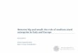Between big and small: the role of medium-sized enterprise ... · Between big and small: the role of medium-sized enterprise in Italy and Europe Fulvio Coltorti Unione Industriale