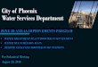 City of Phoenix Water Services Department › financesite... · City of Phoenix Water Services Department ZONE 3D AND 4A IMPROVEMENTS PROGRAM • WATER TREATMENT PLANT BOOSTER PUMP