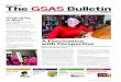 May 2018 The GSAS Bulletin€¦ · GSAS BULLETIN I MAY 2018 1 Katherine van Schaik has always been fascinated with perspective. As an undergraduate at Harvard College concentrating