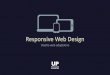 Responsive Web Design - Ricardo Castilloricardocastillo.com/rwd_palermo.pdf · Responsive Web Design Diseño web adaptativo . El diseño adaptativo no es una técnica para re organizar