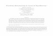Portfolio Rebalancing in General Equilibriumshapiro/papers/KSSZ-Rebalancing.pdf · 2018-05-31 · Portfolio Rebalancing in General Equilibrium ∗ Miles S. Kimball University of Colorado