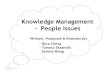 Knowledge Management - People Issuesapidduck/CS480/MarkSchemes/KM.pdf · people as their focus, rather than technology Studies show: companies where knowledge is not shared among