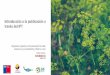 Katia Cezón katia@gbif.es GBIF · 2018-05-03 · gbi SiB . GBIF INTEGRATED PUBLISHING TOOLKIT OPT) free and open access to biodiversity data Subtype Specimen Observation Observation