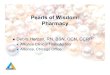 Pearls of Wisdom: Pharmacy · Pearls of Wisdom: Pharmacy ! Debra Herzan, RN, BSN, OCN, CCRP ! Alliance Clinical Trials Auditor ! Alliance, Chicago Office . Pharmacy: Common Problems