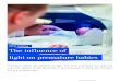 NICU Lighting The influence of light on premature babies … · NICU Lighting. INTRAOPERATIV ECUITMN MANUVRES Drägerwerk AG & Co. KGaA 2 to dimmed light)6. • Furthermore, in any