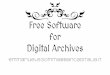 Digital Archives for Free Software - Banca D'Italia · Digital Archives Solutions. 1987 Wolfnet BBS 1990 Infomedia Editori 1994 Login Magazine 1995 Free Software Foundation Europe