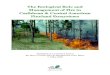 The Ecological Role and Management of Fire in …library.bfreebz.org/Threats/The Nature Conservancy...cockaded woodpecker in the southeastern U.S., the Kirtlands Warbler in Michigan