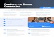 Conference Room Connector - Zoom Video …Conference Room Connector oom Cloud Extend a consistent, cloud-based experience across your Cisco, Polycom, and other room systems Interoperate