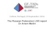 The Russian Federation LSD report Dr Artem Metlin...The Russian Federation LSD report Dr Artem Metlin Accumulated number of the LSD outbreaks in the Russian Federation as of 09.09.2016