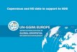 Copernicus and EO data in support to SDG - UN-GGIM Europe...15.1.1 Indicator computation with Copernicus EO data •Workflow for the computation of 15.1.1 based only on geospatial