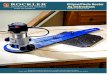Ellipse/Circle Router Jig Ellipse/Circle Router Jig Instructions Effective January 2018. 2 This product