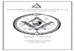 LODGE BULLETIN - aw22.orgaw22.org/trestleboards/archive/2011/2011-trestleboard-jan.pdf · Bro. Patrick Craddock. Bro. Craddock is an expert in Masonic Regalia and the craftsman who