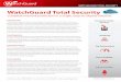 WatchGuard Total Security WatchGuard Total Security. Complete network protection in a single, easy-to-deploy