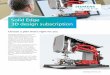 Solid Edge 3D design subscription - MindSphere · enable better re-use. With 3D CAD, simulation, and data management, Solid Edge helps companies design better and complete their projects