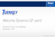 Welcome Dynamics GP users!...Workflow 4.0 Reporting for workflow A new workflow history report has been added for GP 2018. The report can be filtered by workflow type, workflow approvers,