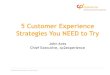 Delivering Customer Experience › images › webinars › slides › ... · 2020-02-21 · Customers expectations are changing 1. Technology and multi-channel –changing the way
