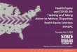 Health Equity and COVID-19: Tracking and Taking …...Health Equity and COVID-19: Tracking and Taking Action to Address Disparities Health Equity Solutions SHADAC Thursday, May 7,