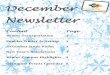 December Newsletter - U-M Orientationonsp.umich.edu/sites/default/files/DECEMBER NEWSLETTER.pdf · 2014-12-09 · December Newsletter Content Page Winter Transportation 1 Popular