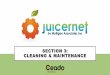 SECTION 3: CLEANING & MAINTENANCE Cleaning...While you are juicing it is best to always alternate a hard fruit or vegetable with a soft one. Juicing Beets - Due to the nature of beets