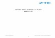 ZTE BLADE L11 HELPYou can share a contact with someone. 1. In Contacts, tap the contact you want to share. 2. Touch the and then touch Share. 3. Select application with which to share