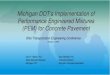 Michigan DOT’s Implementation of Performance Engineered Mixtures (PEM) for Concrete ... · 2018-10-18 · Michigan DOT’s Implementation of Performance Engineered Mixtures (PEM)