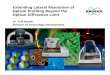 Extending Lateral Resolution of Optical Profiling Beyond ... · Going Beyond The Optical Diffraction Limit in Optical Profilometry Keywords: optical profiling, optical profilometry,