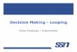 Decision Making -Looping - WordPress.com...Decision Making –Looping • During looping a set of statements are executed until some conditions for termination of the loop is encountered