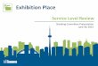 2016 Service Level Review - Exhibition Place...Key Service Levels –2015 - 2016 2015 Approved 2016 Requested Parking Lots, Roads & Sidewalks Maintain Parking Lots, Roads & Sidewalks