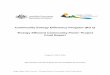 Community Energy Efficiency Program (Rd 2) ‘Energy ... · Bega Valley Shire Council – Energy Efficient Community Pools Final Report . Community Energy Efficiency Program (Rd 2)