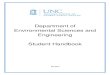 Department of Environmental Sciences and Engineering ... · Characterizing exposures to contaminants in air, water, soil and workplaces; Developing engineering and policy solutions
