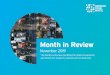 Month in Review - storage.googleapis.com · It’s obviously important to maintain a healthy outlook when it comes to purchasing real estate. Month in Review November 2019 FEATURE