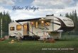 WIDE BODY FIFTH WHEELS · dresser drawers and a large closet with sliding mirrored doors, and is equipped with a stackable washer and dryer hook-up. Dual electrical supply permits