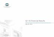 Q1.16 Financial Results - National Bank of Greece · Q1.16 Financial Results May 26, 2016. 1 National Bank of Greece Q1.16 results ... this presentation and nothing in this presentation