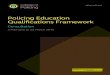 Policing Education Qualifications Framework · Policing Education Qualifications Framework. The framework is a system for awarding credit for equivalent levels of learning and expertise,