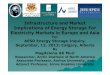 Infrastructure and Market Implications of Energy Storage ... · Infrastructure and Market Implications of Energy Storage For Electricity Markets in Europe and Asia For AESO Energy