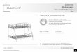 4055019W Mainstays - RichContext...Use only a twin mattress which is 74"-75" long and 37 1/2"-38 1/2" wide on upper bunk and a full mattress which is 74"-75" long and 53 1/2"-54 1/2"