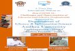 andhrauniversity.edu.in › img › news › AU-Webinar-Brochre-Fin… · About Andhra University: Andhra University was constituted in the year 1926 by the Madras Actof1926. The