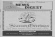 WotAeAfoe Pitcfoii. NEWS DIGEST - horseshoepitching.comThe Horseshoe Pitcher' s News Digest/December 198, 0 3 THE HORSESHOE PITCHER'S NEW S DIGEST is publishe odn the 5th of each month