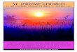ST. JEROME CHURCH2016/04/03  · ST. JEROME CHURCH 23 Half Mile Road Norwalk, CT 06851 ~ 203-847-5349 SECOND SUNDAY OF EASTER (OR SUNDAY OF DIVINE MERCY) APRIL 3, 2016 SABBATH MASSES
