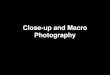 Close-up and Macro Photography · Macro Photography The classical definition is that the image projected on the "film plane" (film or digital sensor) is the same size as the subject