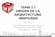 TEMA 3.1 ORIGEN DE LA ARQUITECTURA UNIFICADA...Procesadores Gráficos -- Máster en Informática Gráfica, Juegos y Realidad Virtual --ORIGEN ARQ.UNIFICADA’13/141/31 TEMA 3.1 ORIGEN