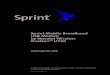 Sprint Mobile Broadband USB Modem by Novatel Wireless ... · Your Sprint Mobile Broadband USB modem package contains the following components: Sprint Mobile Broadband USB Modem by