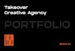 Takeover Creative Agency PORTFOLIO - tkovr.in · • Email Marketing • Social Media ADVERTISING • Film & Photography • Print Media Services • Ad Campaigns. Work. CLIENT 