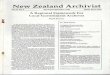 New Zealand Archivist - ARANZ › assets › publication-pdfs › NZ-Archivist › c… · New Zealand Archivist Vol II No 3 Spring/September 1991 ISSN 0114-7676 A Regional Framework
